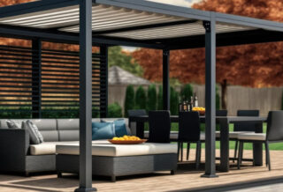 3 raisons d'aménager votre terrasse avec une pergola en aluminium