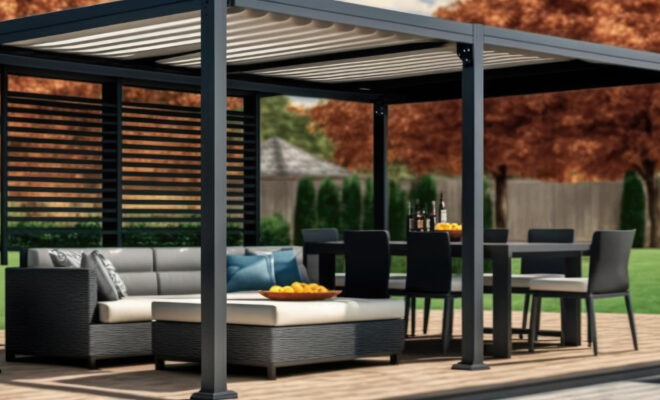 3 raisons d'aménager votre terrasse avec une pergola en aluminium