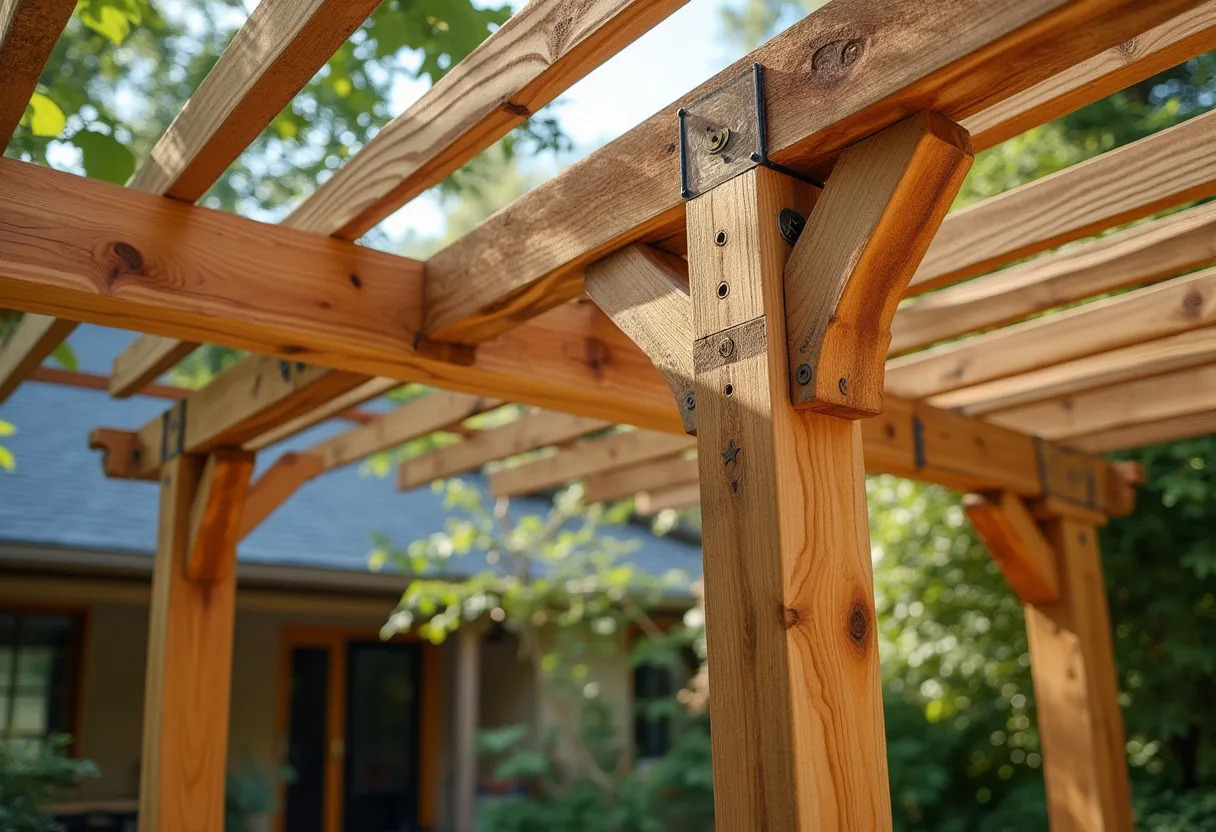 pergola bois