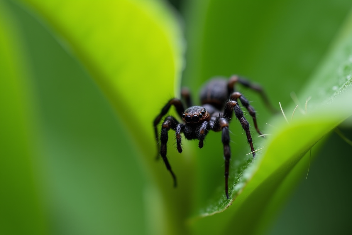 araignée noire